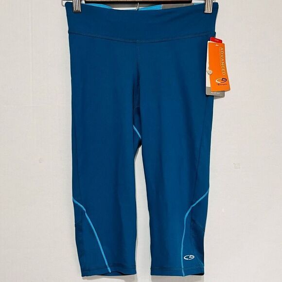 Champion Advanced High Performance Knee Length Yoga Pants   Sz XS  NWT - Picture 1 of 6